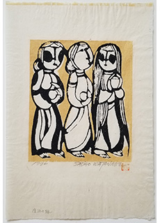 Three Marys at the Tomb by Sadao Watanabe